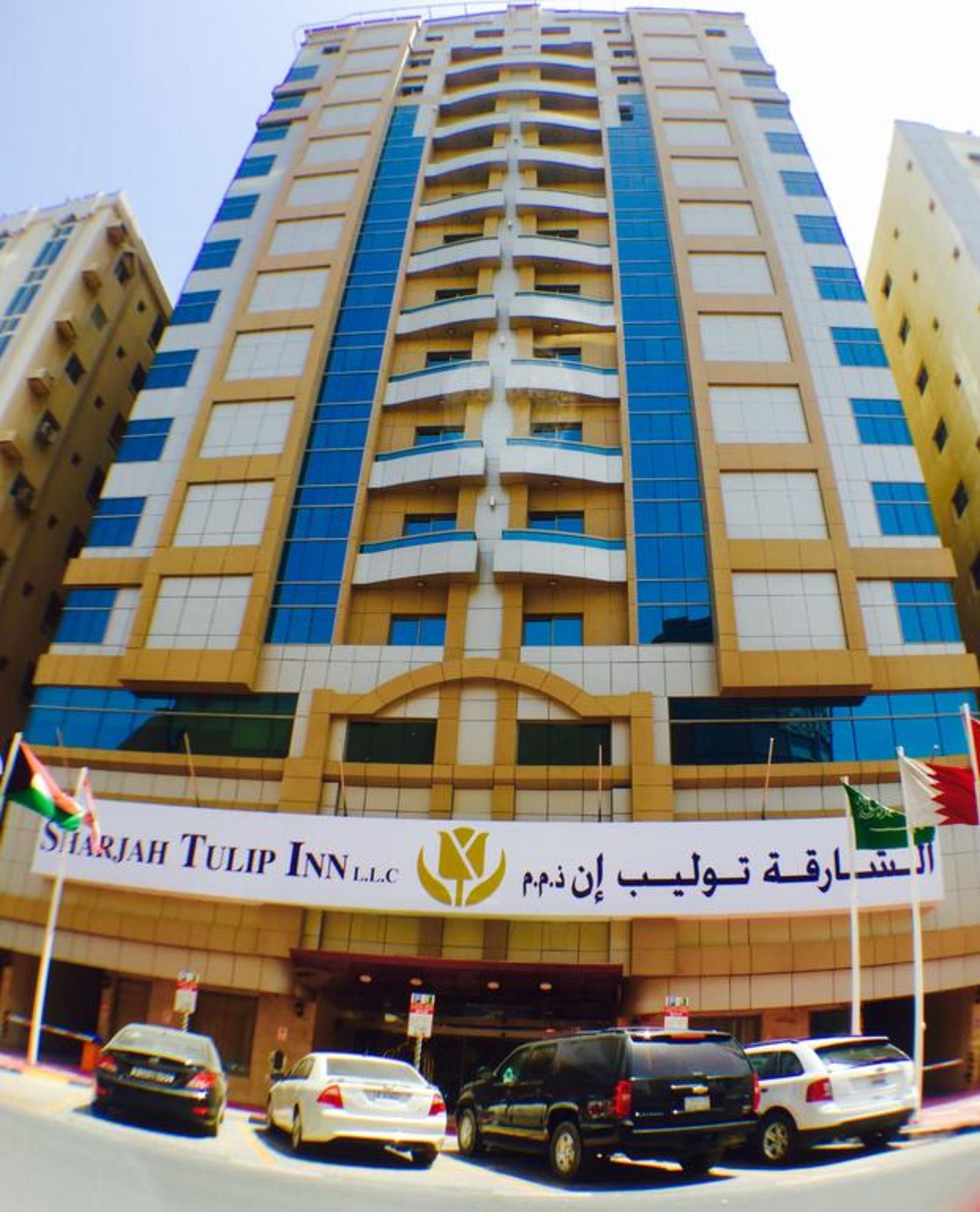 Sharjah Royal Tulip Hotel Apartments توليب رويال الشارقة Exterior foto